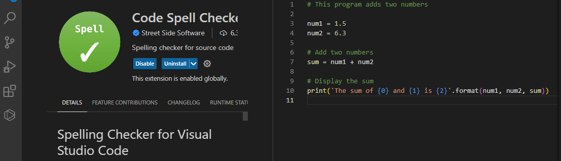CSpell - A Spell Checker for Code