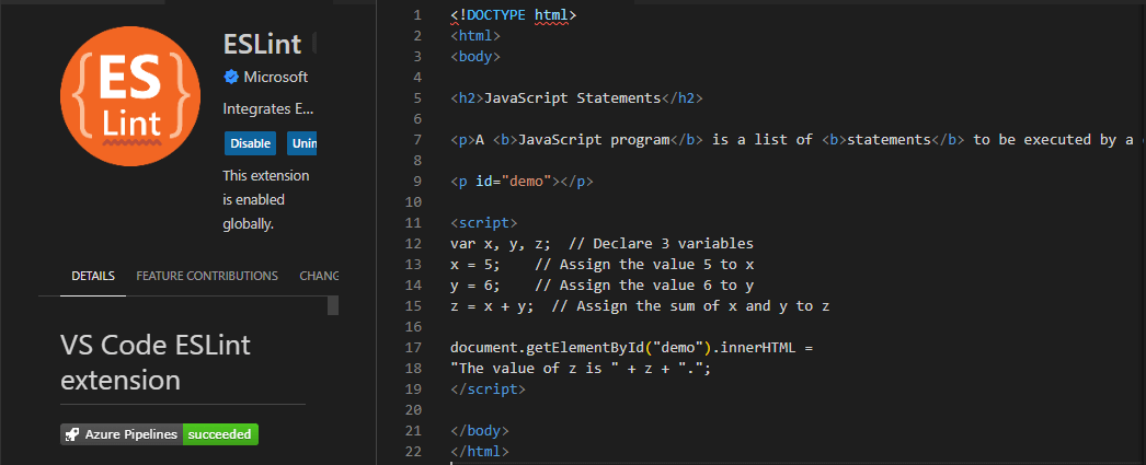 ESLint - Find and Fix Problems With JavaScript Code