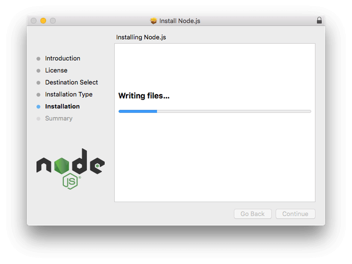 Install Nodejs in Mac