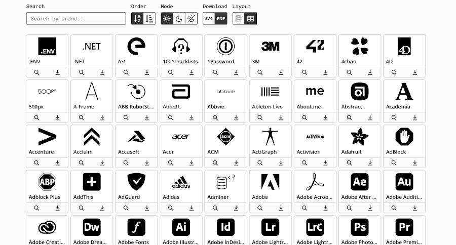 Simpleicons - Free Icons For Popular Brands