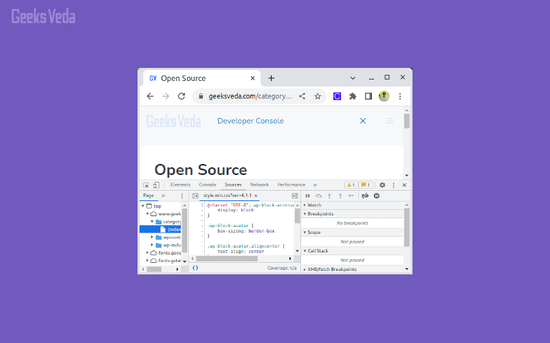 JavaScript Developer Console