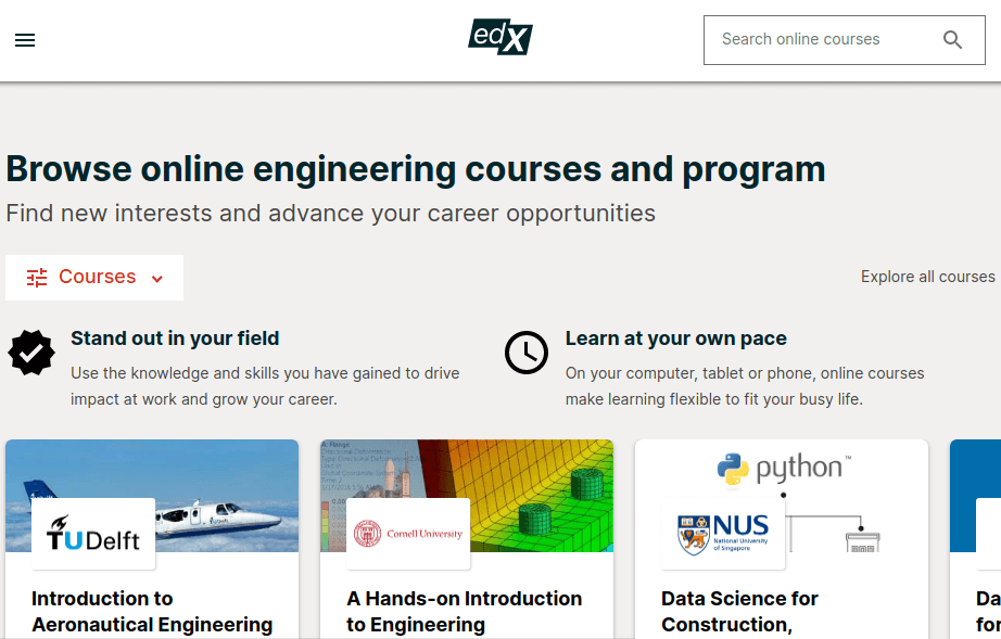 edX - Free Online Courses