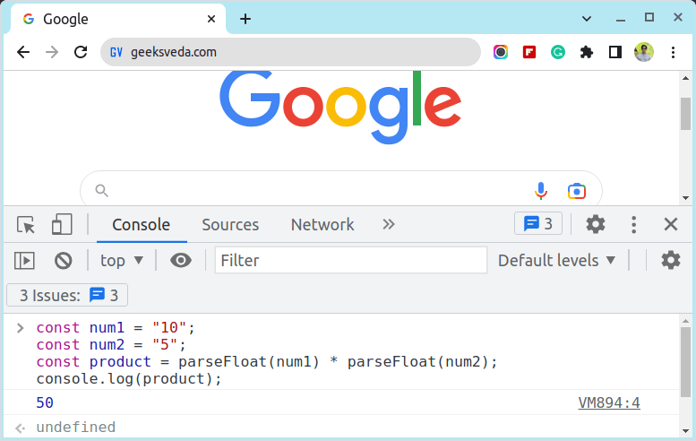 Multiplying Numbers Using parseFloat() Function