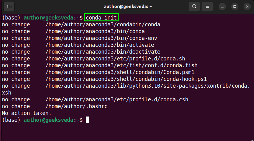 Configure Anaconda in Linux