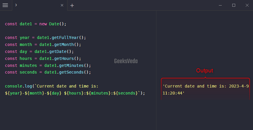 Date Object Methods in JavaScript