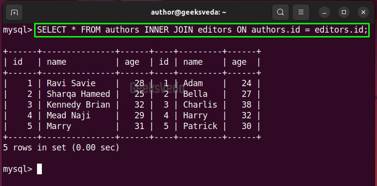 Join Data From Multiple Tables