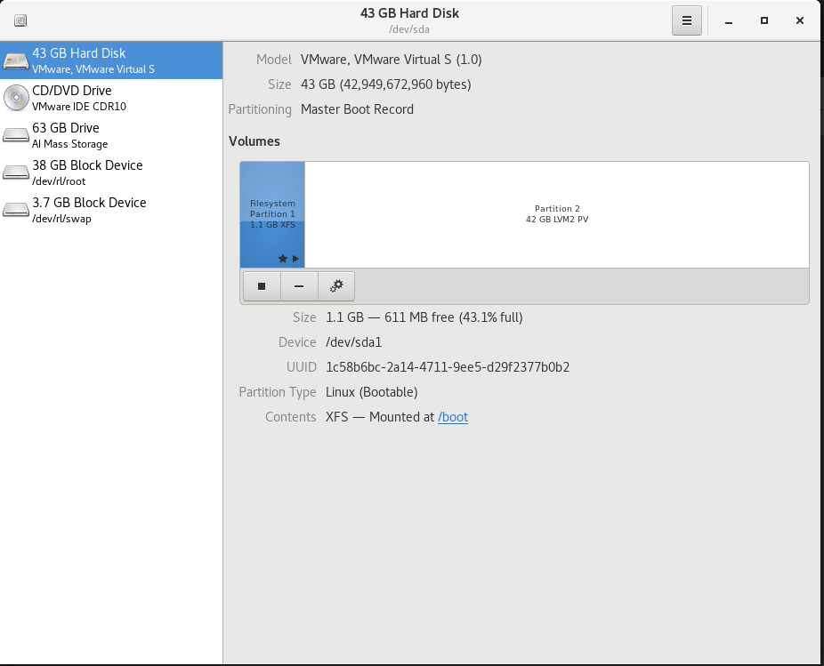 Linux Disk Utility