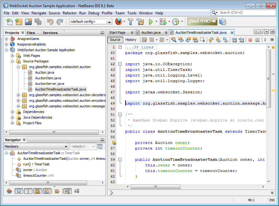 NetBeans Python IDE