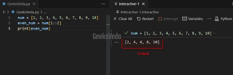 Slicing to Filter Data in Python