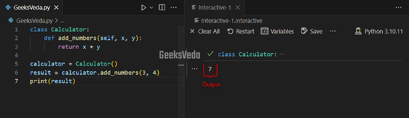 Classes and Methods in Python