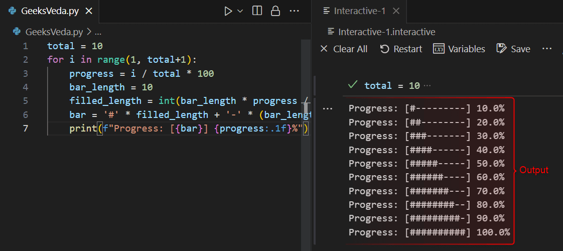 Create ASCII Art Progress Bars in Python