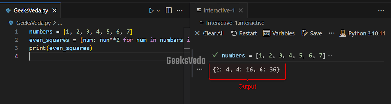 Filter Data with Dictionary Comprehension