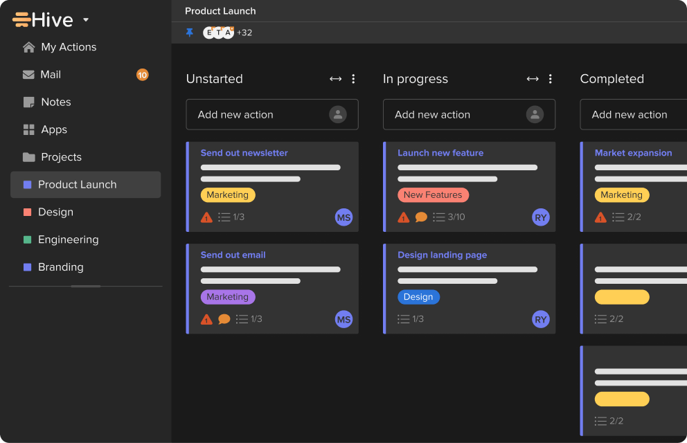 Hive - Project Management Tool