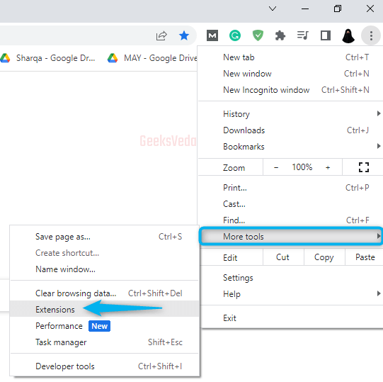 Uninstall Unwanted Extensions