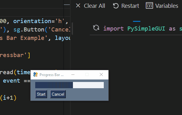 Using "PySimpleGUI" Library in Python