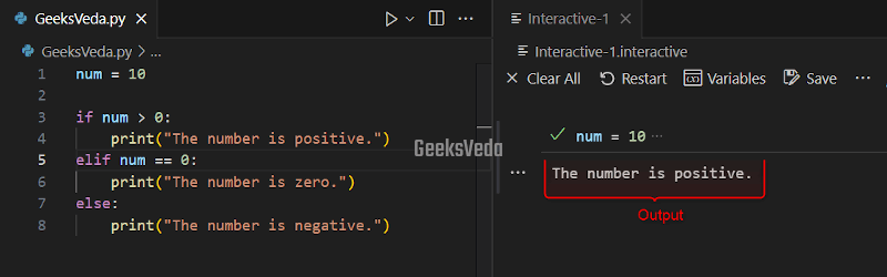 Check Multiple Conditions Using elif Statements