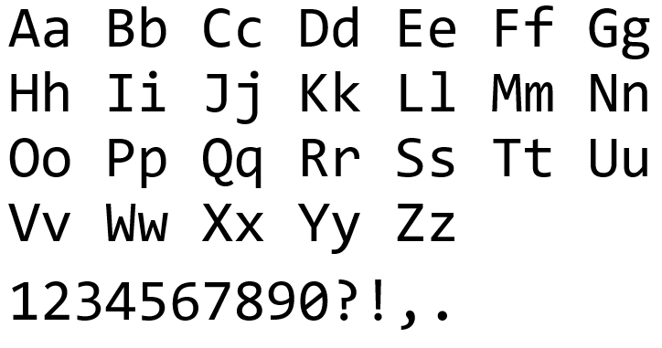 Consolas Fonts