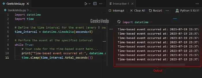 Handling Time-based Events in Python