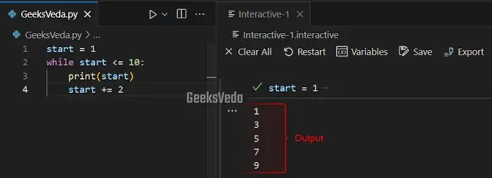 Increment Variable in while loop