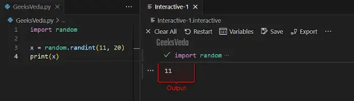 Random Number Generation in Python