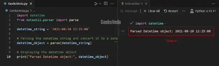 Working with "dateutil" Library in Python