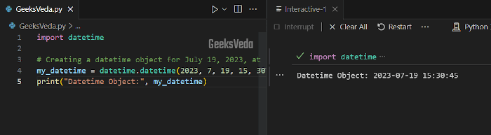 Combine Dates and Times in Python