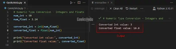 Convert Integer to Float in Python