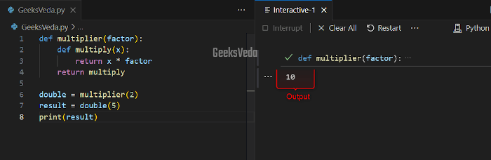 Modify Enclosed Variables in Python