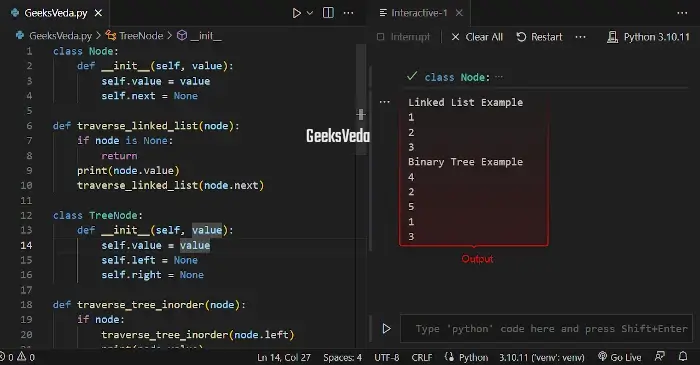 Recursion in Linked Lists and Trees