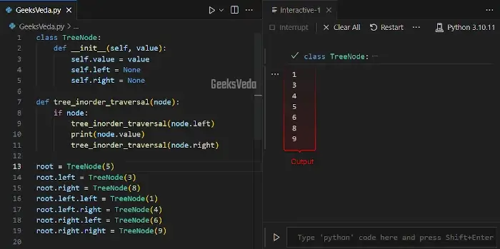 Recursive Tree Structures with Python Recursion