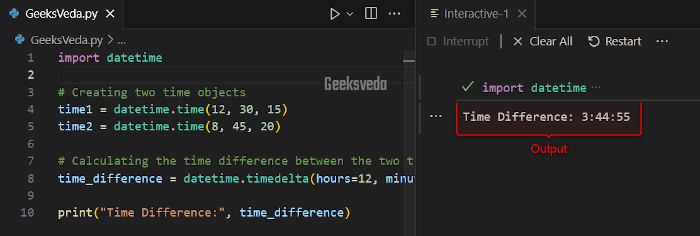 Time Arithmetic Operations