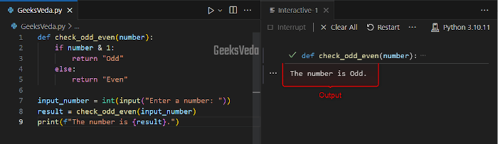 Using Bitwise AND Operator in Python