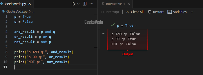 Using Logical Operators