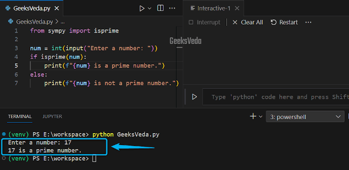 Using Primality Test Functions in Python