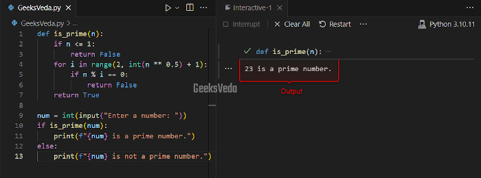 Using Square Root and Loop in Python