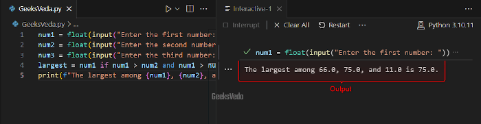 Conditional Ternary Operator